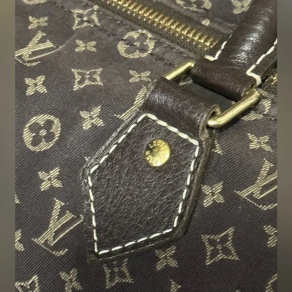 Louis Vuitton Lin Speedy 30 - Picture 9 of 14